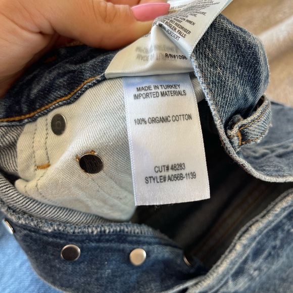 Riley High Rise Straight Crop in Frequency AGOLDE - EUC - Picture 6 of 6